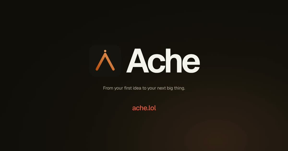 Ache AI — Hosted AI assistant with an OpenAI-compatible API